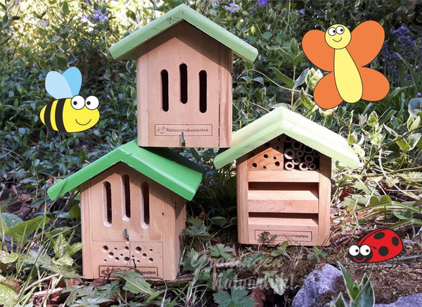 Natuurmonumenten Insektenhaus für Schmetterlinge und Bienen