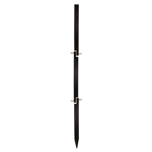 Dreiteiliger Stock schwarz