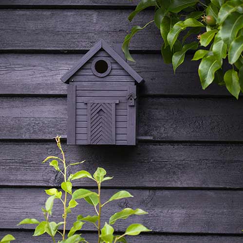 Vogelhaus Carbon-Schwarz 2-in-1 Multiholk | Wildlife Garden