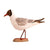 Vogelbeeldje Kokmeeuw – Handgesneden Houten Decoratievogel | DecoBird Wildlife Garden – foto 2