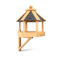 Penn 2-in-1 Vogelhaus - Schiefer