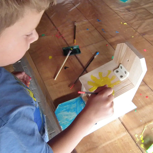 Sanjo Eichhörnchen-Futterhaus-Bausatz 