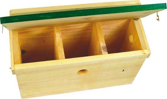 Mussen Nestkast 3 Compartimenten 34mm | Vogelbescherming – foto 2