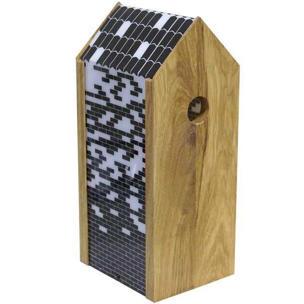 Nestkast Bricks Eikenhout Kunststof Dak | Gardenlife