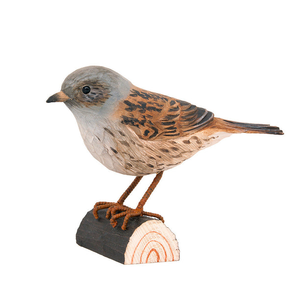 Houtgesneden Vogelbeeld Heggenmus – DecoBird | Wildlife Garden – foto 2