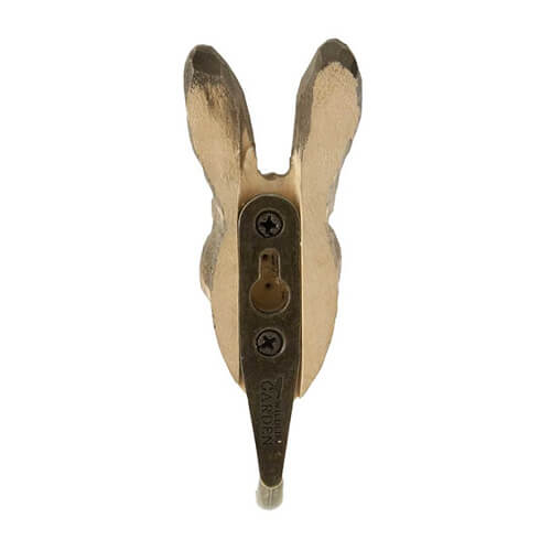 Kledinghaak Haas – Decoratieve Houten Wandhaak | Wildlife Garden – foto 3