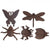Gietijzeren Wanddecoratie Insecten – Tuindecoratie Vlinder, Libelle of Kever | Esschert Design
