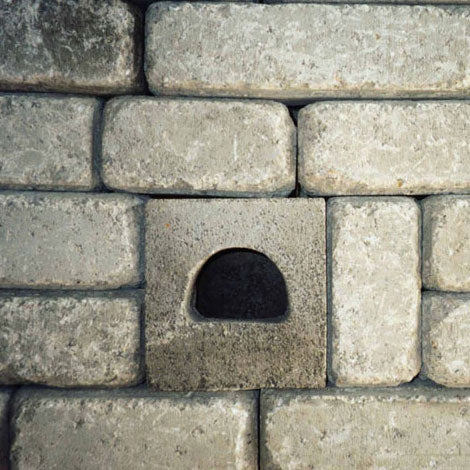 Halfopen neststeen nr. 26 om in te metselen – foto 4
