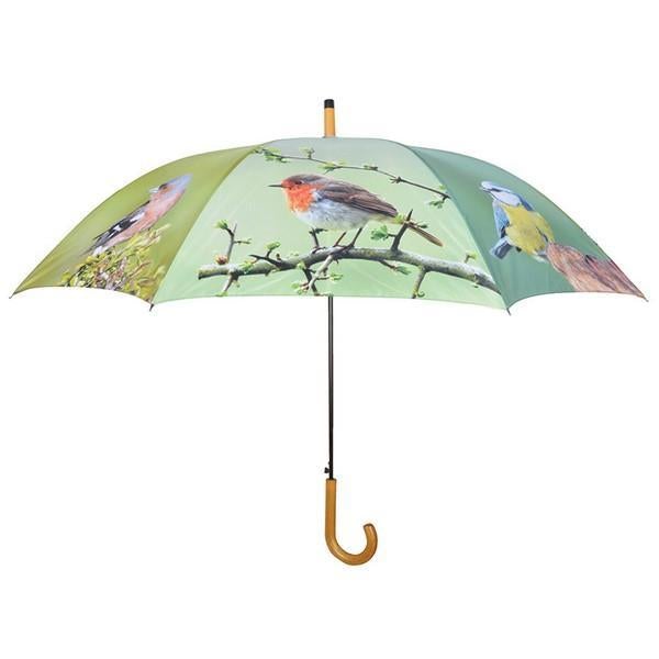Paraplu met Vogels Print – Fotoprint Regenparaplu 120 cm | Esschert Design
