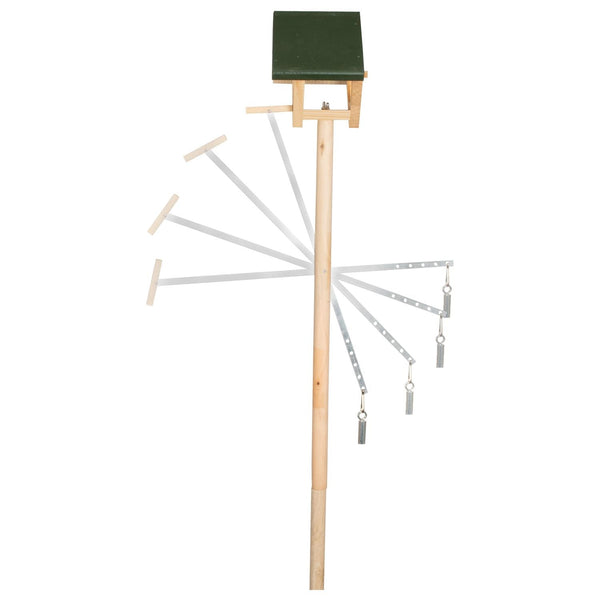 Erdnussbutterdosenhalter aus Kork mit Wippe