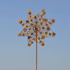RUST - Cortenstahl-Kleeblatt-Spinner