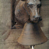 Türklingel mit Kuhkopf