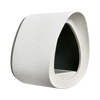 Essential vogelvoeder fibrous grey – vogelvoerhuisje voor tuin & balkon | Duurzaam gerecycled kunststof & weerbestendig