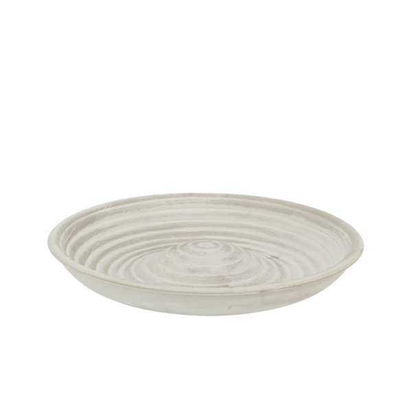 Vogeltränke Keramik grau