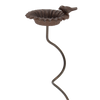 Vogelbad auf Pflanzenträgerspirale
