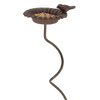 Vogelbad auf Pflanzenträgerspirale