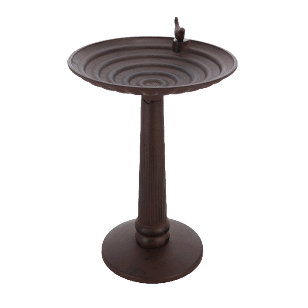 Vogelbad auf Fuß Gusseisen XL