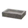 Vogelbad Granit Rechteck