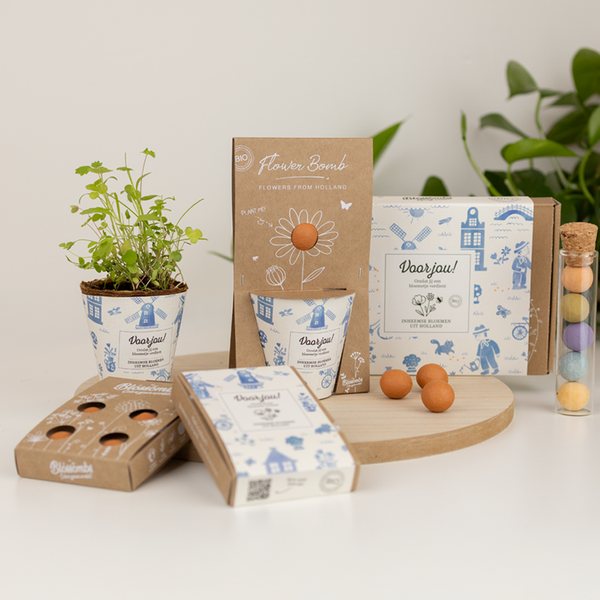 Grow-Kit "Für dich!" mit holländischem Samenbomben-Mix