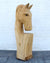 Holzskulptur Pferd