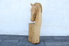 Holzskulptur Pferd