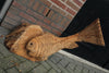 Holzskulptur Fisch 90cm