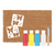 PIY Set Fußmatte Schmetterlinge