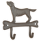 Hund am Knochenhaken