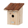 Esschert Design Nestkast Koolmees – Boomschorsdak, 20×21×24,5 cm