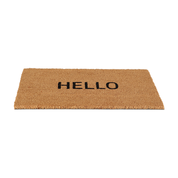 Fußmatte Kokos "Hallo"