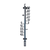 Thermometer Zahlen schwarz