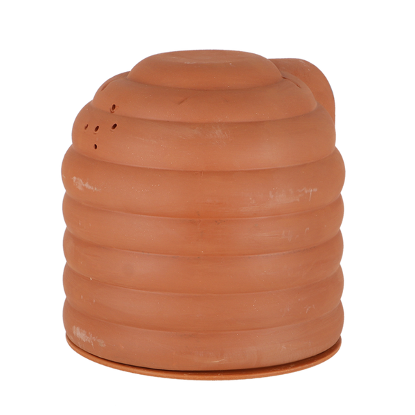 Hummeltopf aus Steingut – Natürlicher Nistkasten für Hummeln (18x15 cm) 