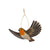 DecoBird roodborstje vliegend