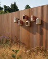 Cosy vogelhuisje toscaans rood – nestkast voor koolmezen & pimpelmezen | Duurzaam gerecycled kunststof & weerbestendig