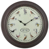 Esschert Design - Uhr mit Vogelstimmen