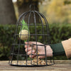 Selektiver Vogelfutterkäfig