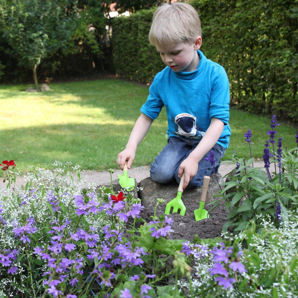 Kinderwerkzeugset 3-teilig grün