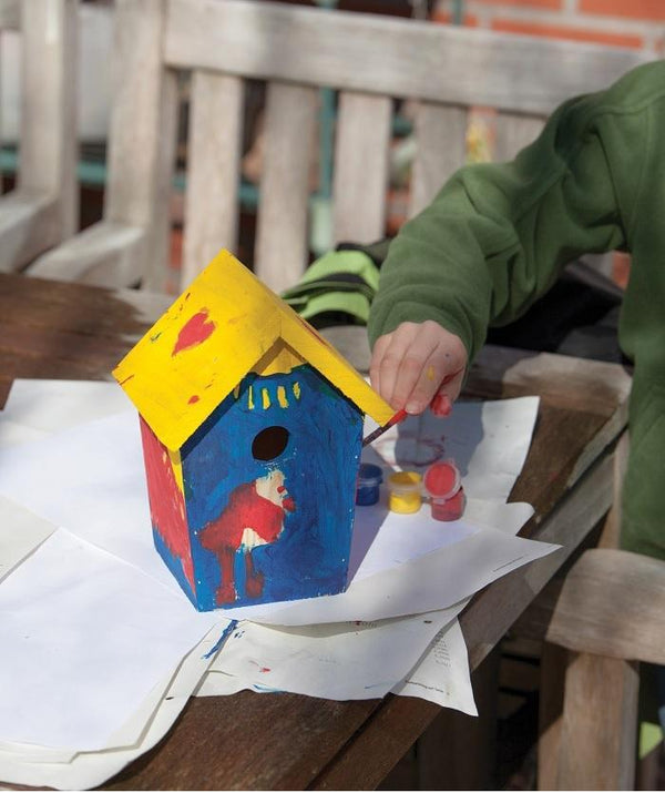 Malen Sie Ihr eigenes Vogelhaus