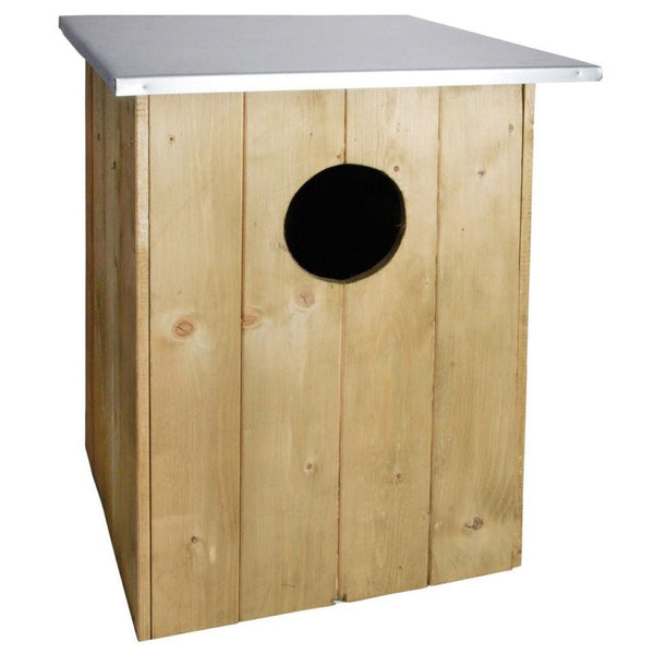 Waldkauz-Nistkasten Fichtenholz mit Zinkdach | Esschert Design