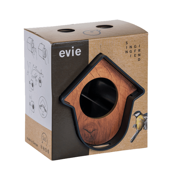 SingingFriend - Erdnussbutterdosenhalter Evie - grau