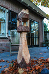 Futterhäuschen handgefertigt 120cm hoch