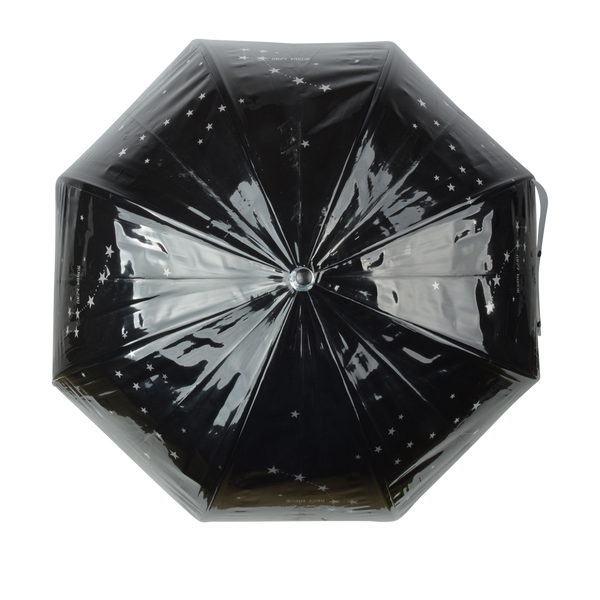 Regenschirm transparenter Sternenhimmel