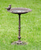 Vogeltränke aus Gusseisen auf Fuß 38,5 cm