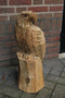 Holzskulptur Adler
