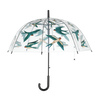 Regenschirm durchsichtige Rauchschwalben