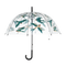 Regenschirm durchsichtige Rauchschwalben